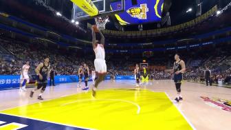 [咪咕全场集锦]🏀广东险胜江苏 崔永熙补篮绝杀 杨溢12分 庞峥麟16中4